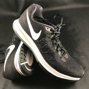 Nike Air Zoom Pegasus 33 Black white 7.5
